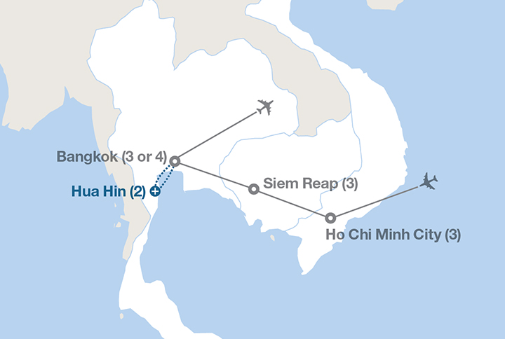 Itinerary-map